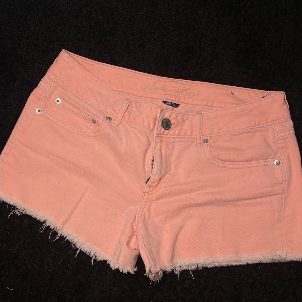 Pink shorts!